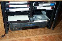 March 2002 -- The VCR in its new home