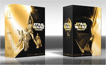 star wars trilogy gold box set